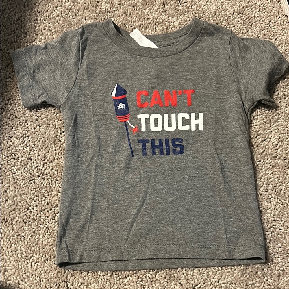 Ledger Nash Gray Kids T-Shirt - Can't Touch This